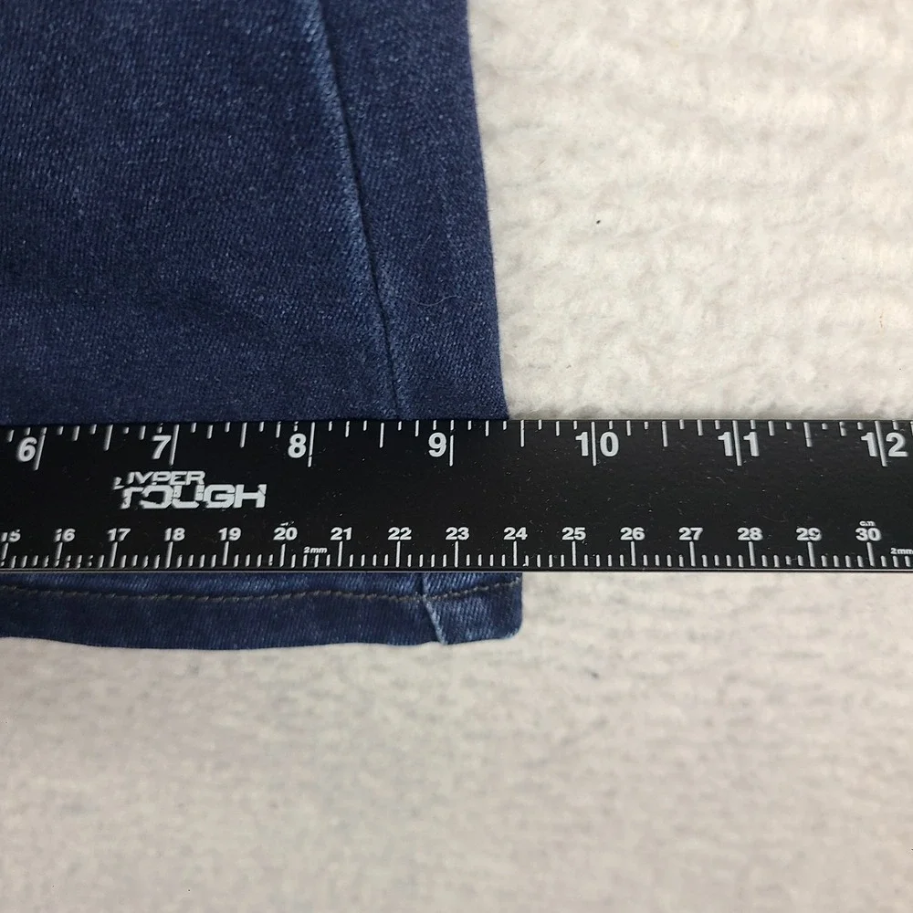 Levi's 529 Jeans Womens 12S 12 Short 31x30 Blue Curvy Boot Cut Dark Wash Denim